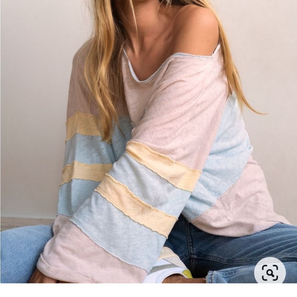 Free People Pastel Bobbi Tee
